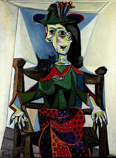 Dora Maar mit Katze Pablo Picasso